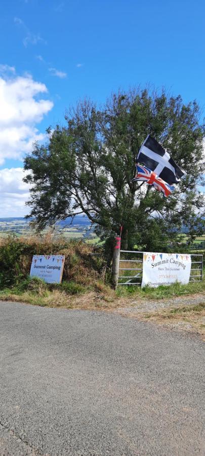 Callington Summit Camping Kit Hill Cornwall Panoramic Views Grass Pitch From 15Pn Or Bella Bell Tent 75Pn מראה חיצוני תמונה