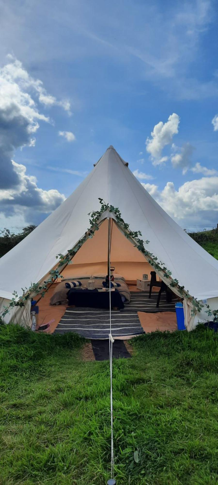 Callington Summit Camping Kit Hill Cornwall Panoramic Views Grass Pitch From 15Pn Or Bella Bell Tent 75Pn מראה חיצוני תמונה